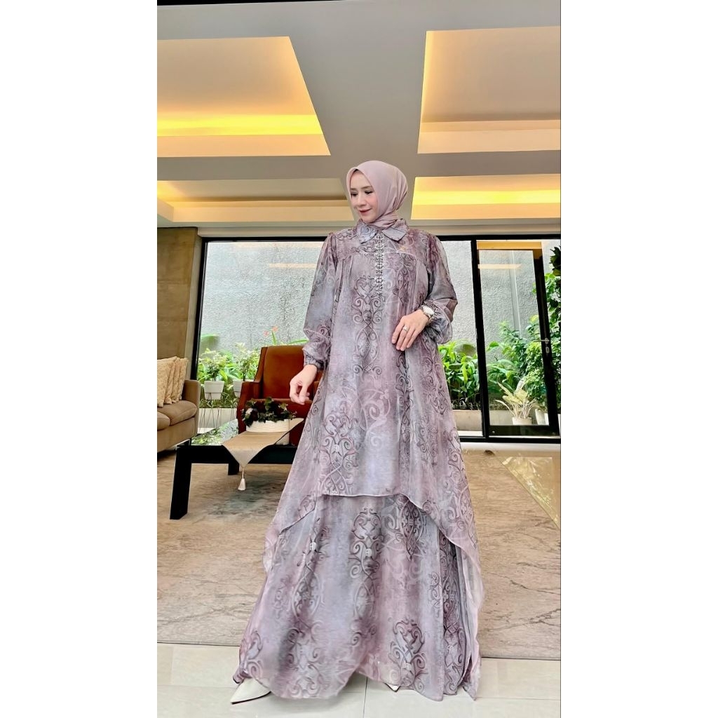 Baju gamis model Malaysia