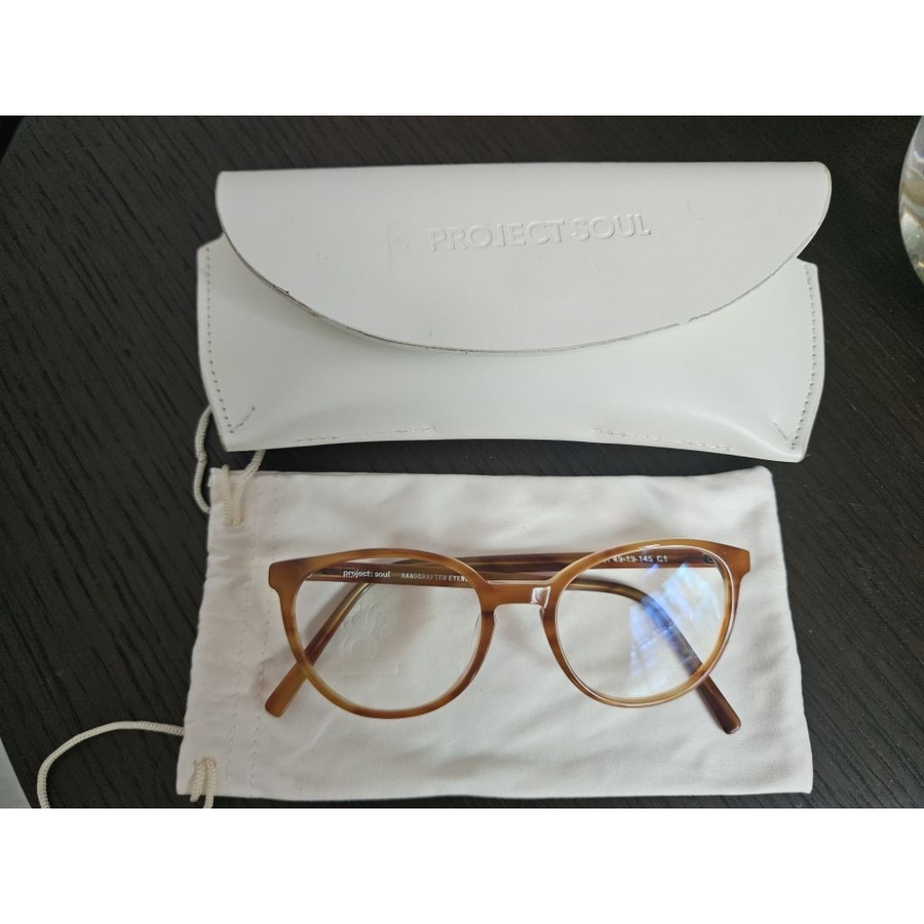 Frame Kacamata Project Soul Camila Sunset Wood (preloved)