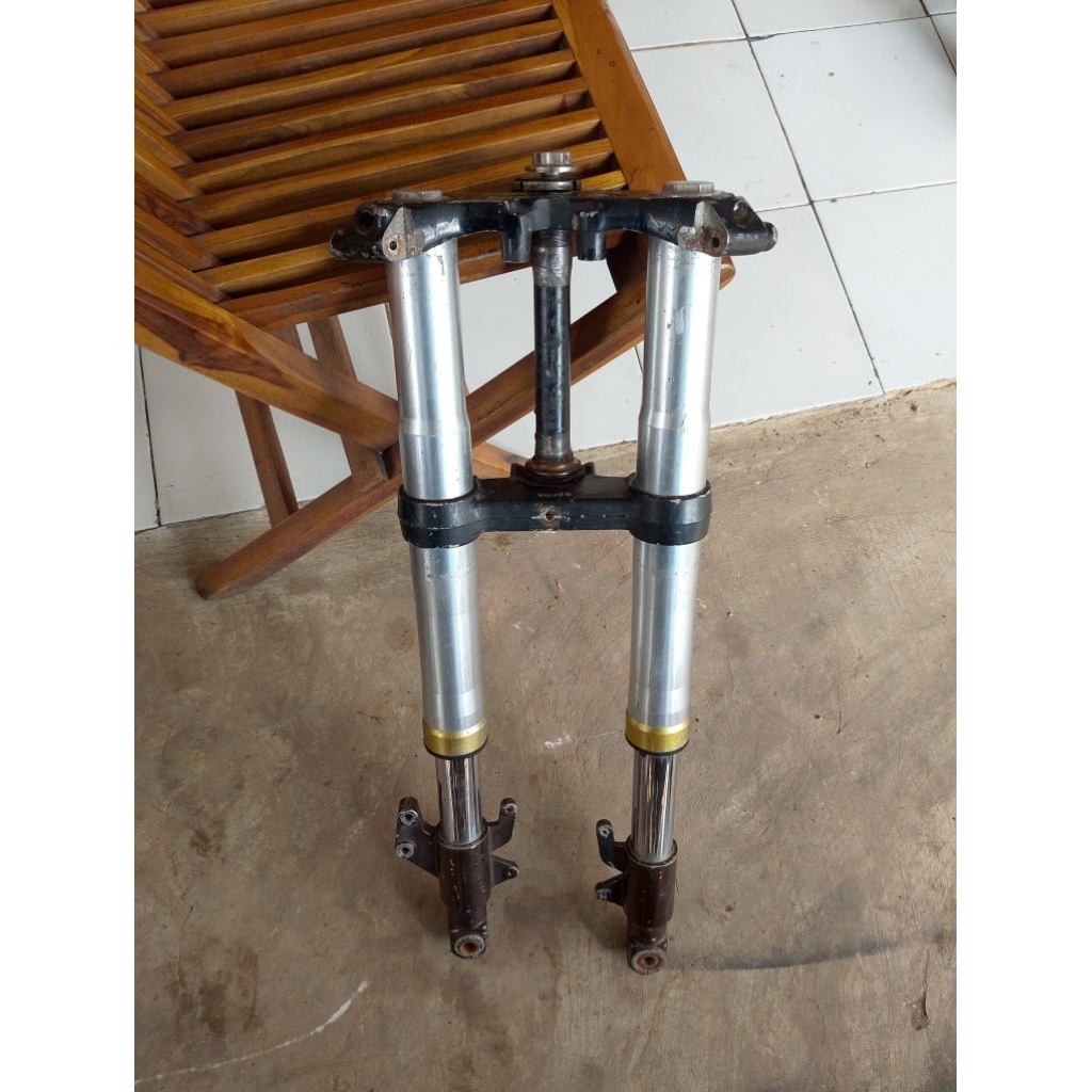 Shok Depan USD Motor Build up Aprilia Rs125 Ori Buat Custom Modifikasi moge cb gl megapro tiger scor