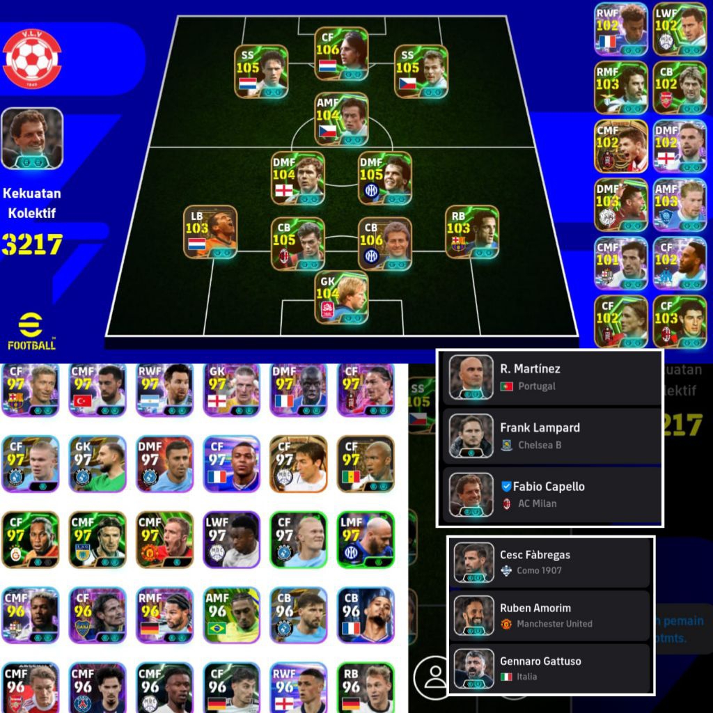 Jual akun eFootball Mobile murah 2026