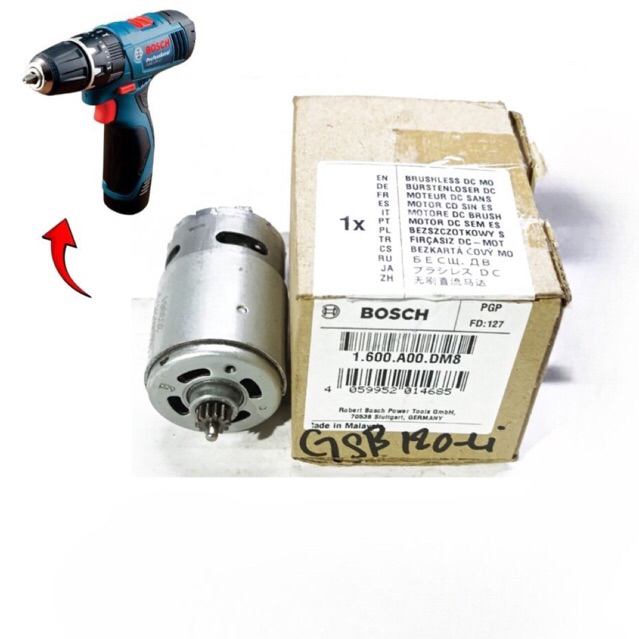 Dynamo Untuk bosch GSB 120-Li Mesin bor cas Cordles 12v Original part