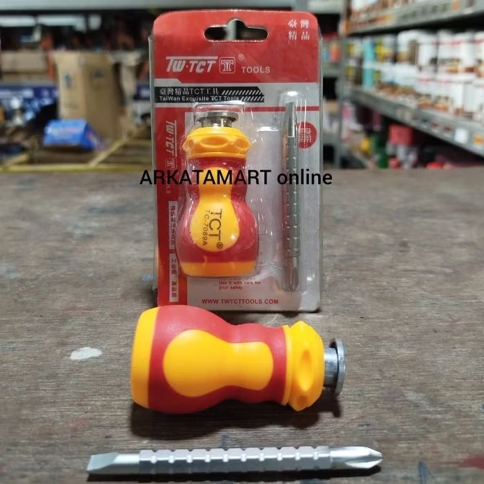 Obeng Kecil mini bolak balik min plus