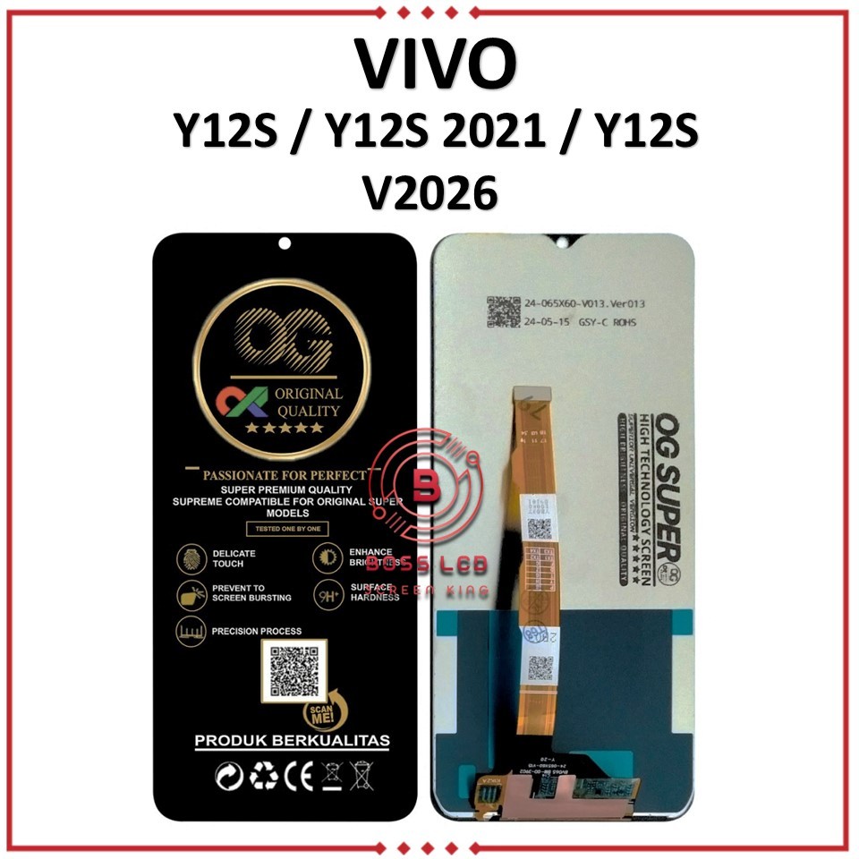 LCD TOUCHSCREEN VIVO Y12S / Y12S 2021 / Y12S V2026 ORIGINAL