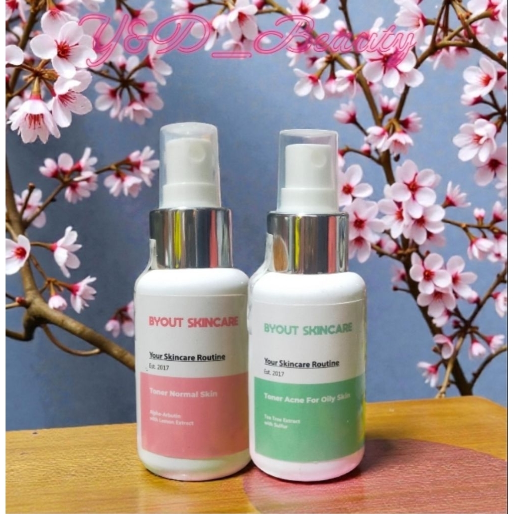 Toner & Face Wash Byout Skincare