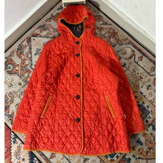 JACKET CROCODILE ORANGE