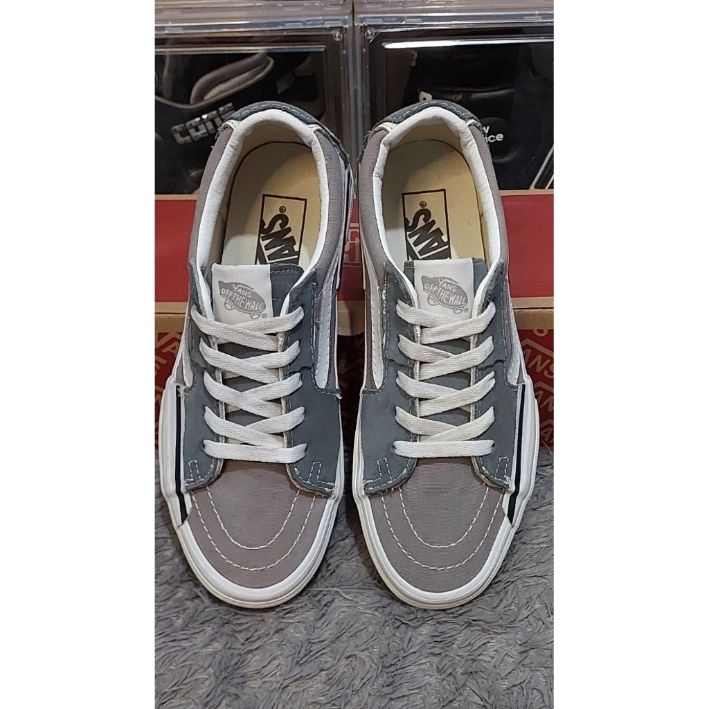 Vans Sk8 Low Reconstruct Grey White