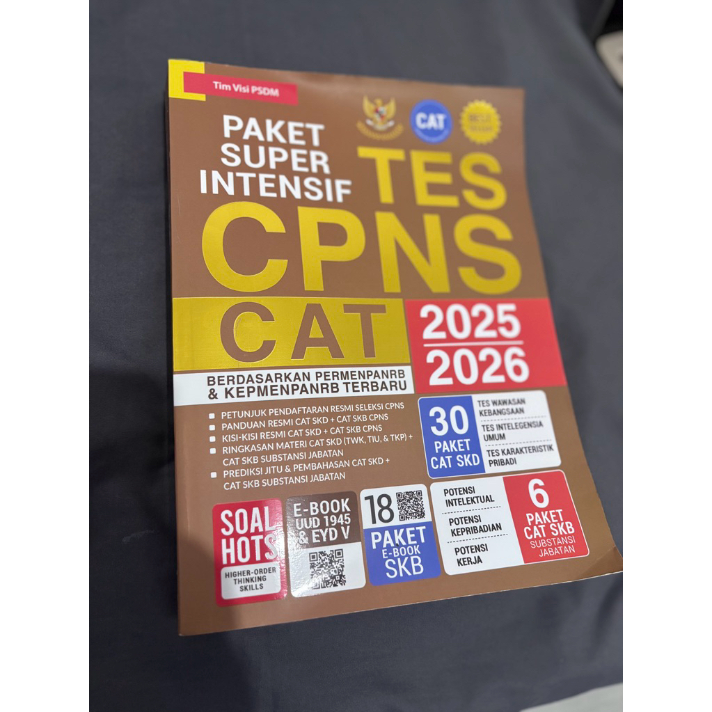 PRELOVED BUKU TES CPNS