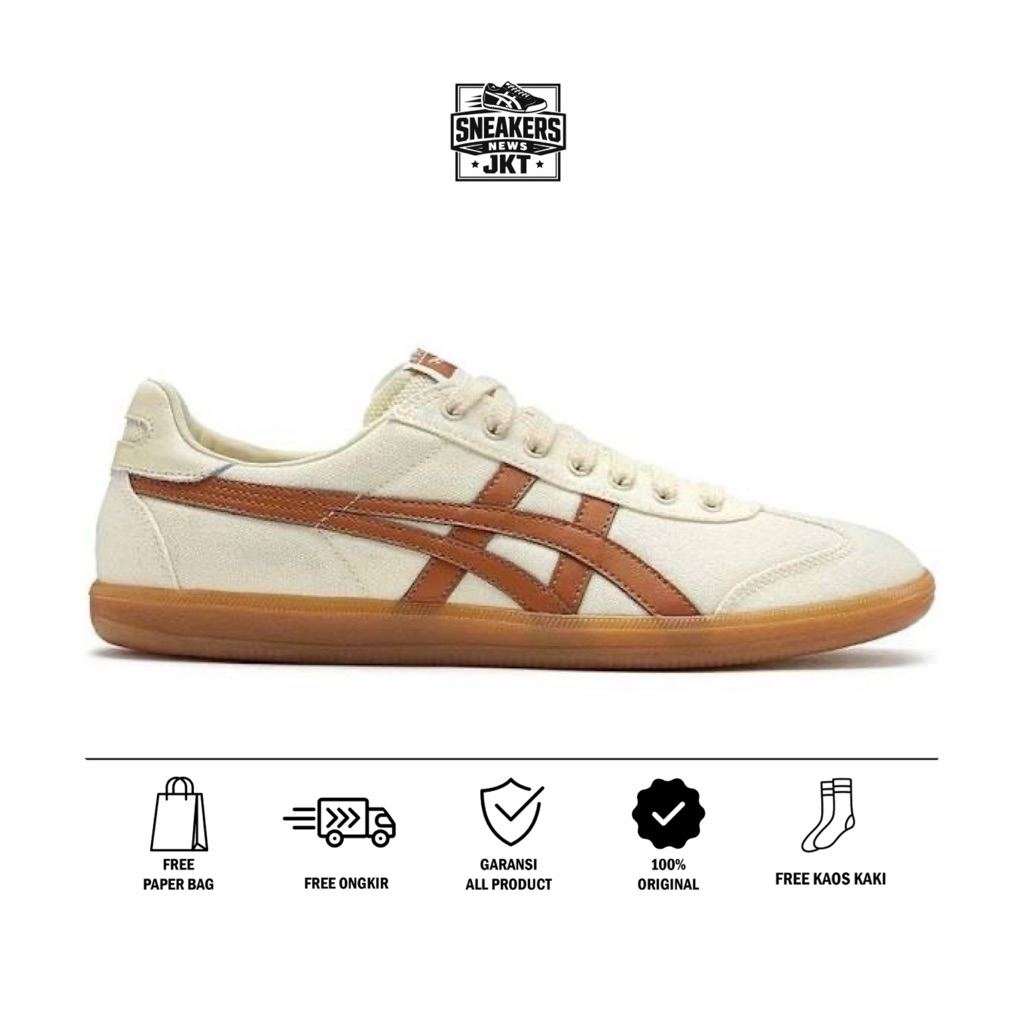 Sepatu Onitsuka Tiger Tokuten Caramel/Pria/ Wanita/Sneakers/Original
