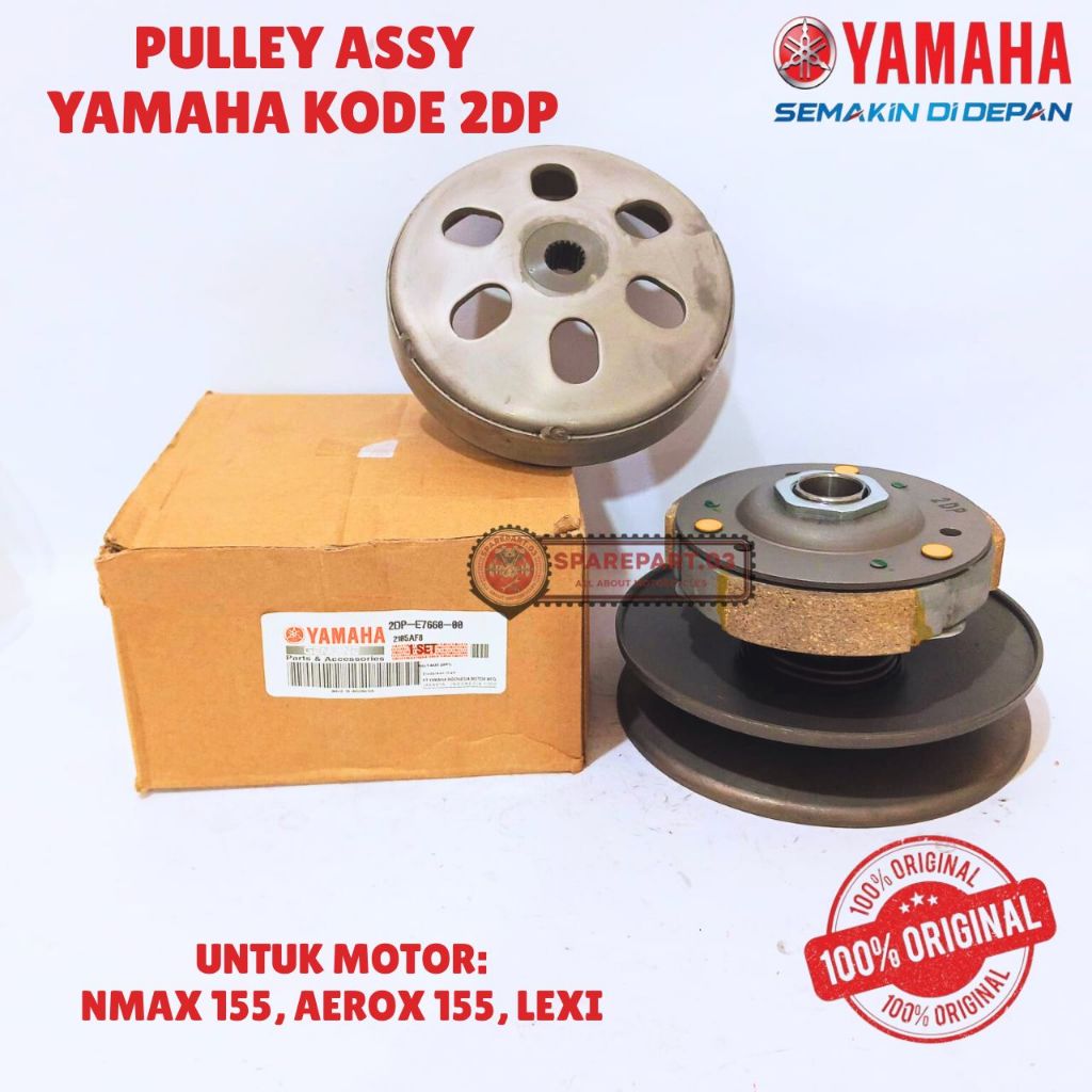 PULLEY ASSY ORIGINAL YAMAHA KODE 2DP, NMAX 155, AEROX 155, LEXI