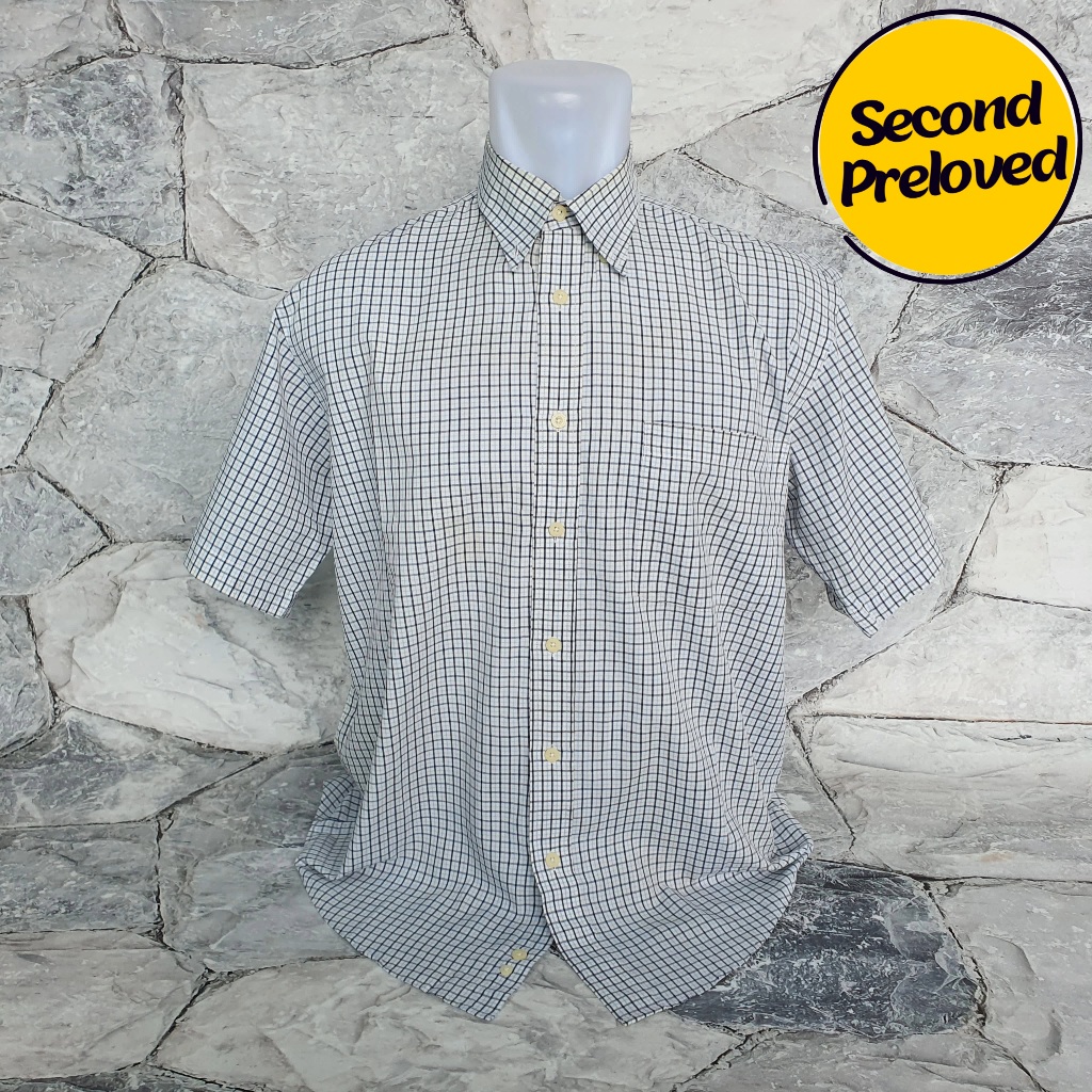 Baju Kemeja MICHIKO LONDON JEANS - Size XXL / LD 58 cm - Original - Used