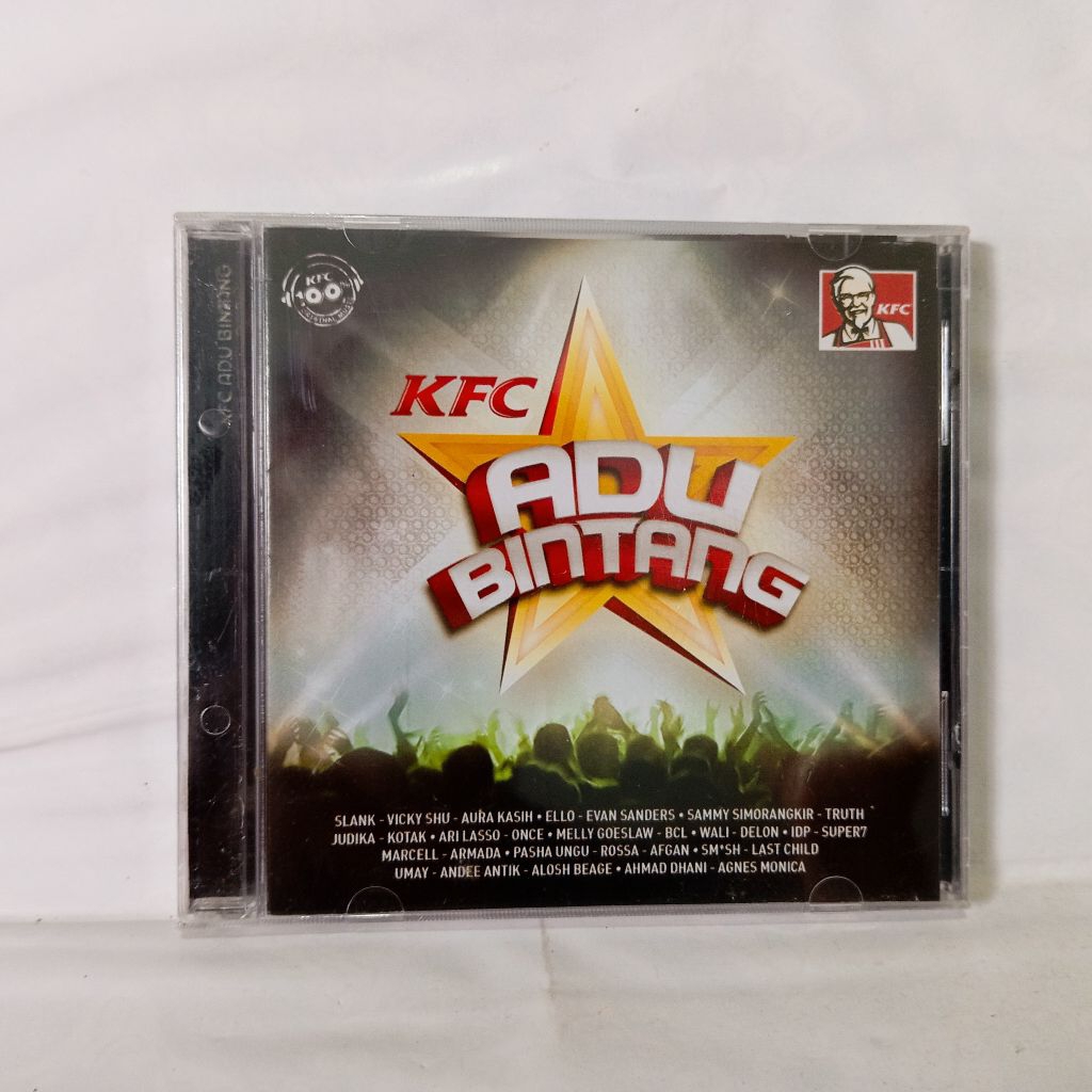 CD KFC Adu Bintang - Slank Aura Kasih Judika VA (Segel)