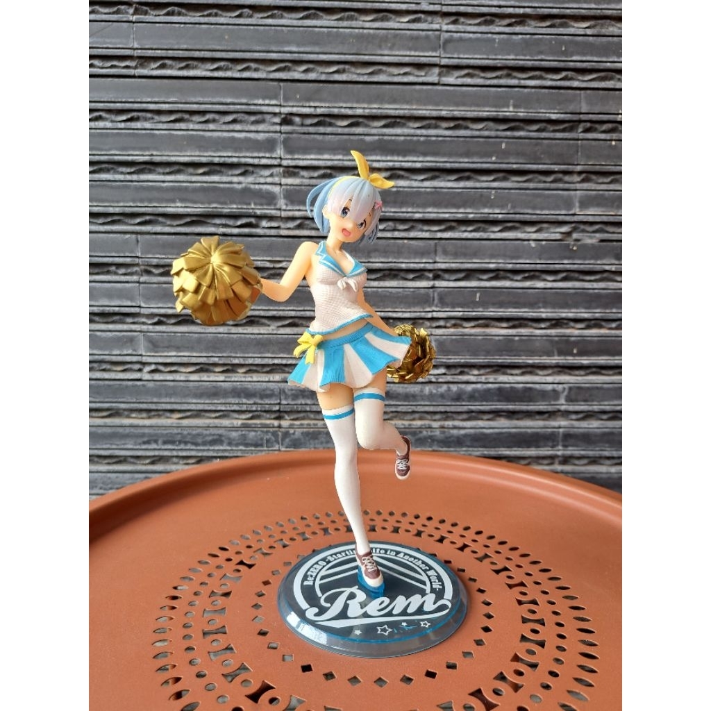 TAITO Precious Figure - Re:Zero Rem • Cheerleader Ver [ORIGINAL]