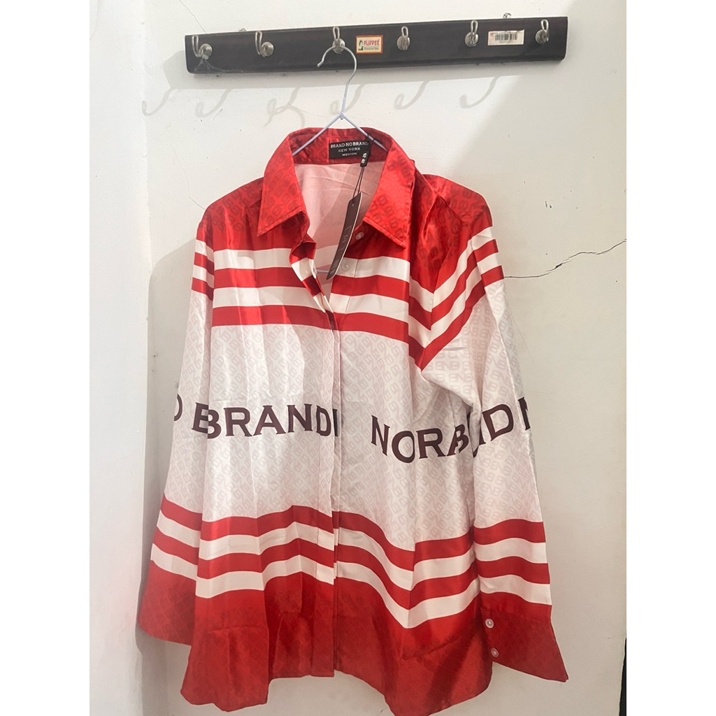 Kemeja BNB - BNB Revere Top White