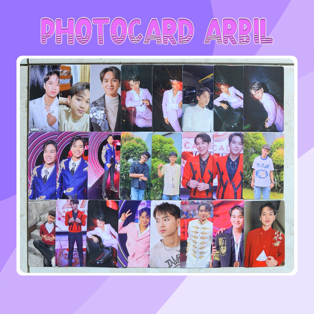 Photocard Arbil Dangdut Academy Isi 25 pcs Unoffical Buatan Fans Idola D'academy