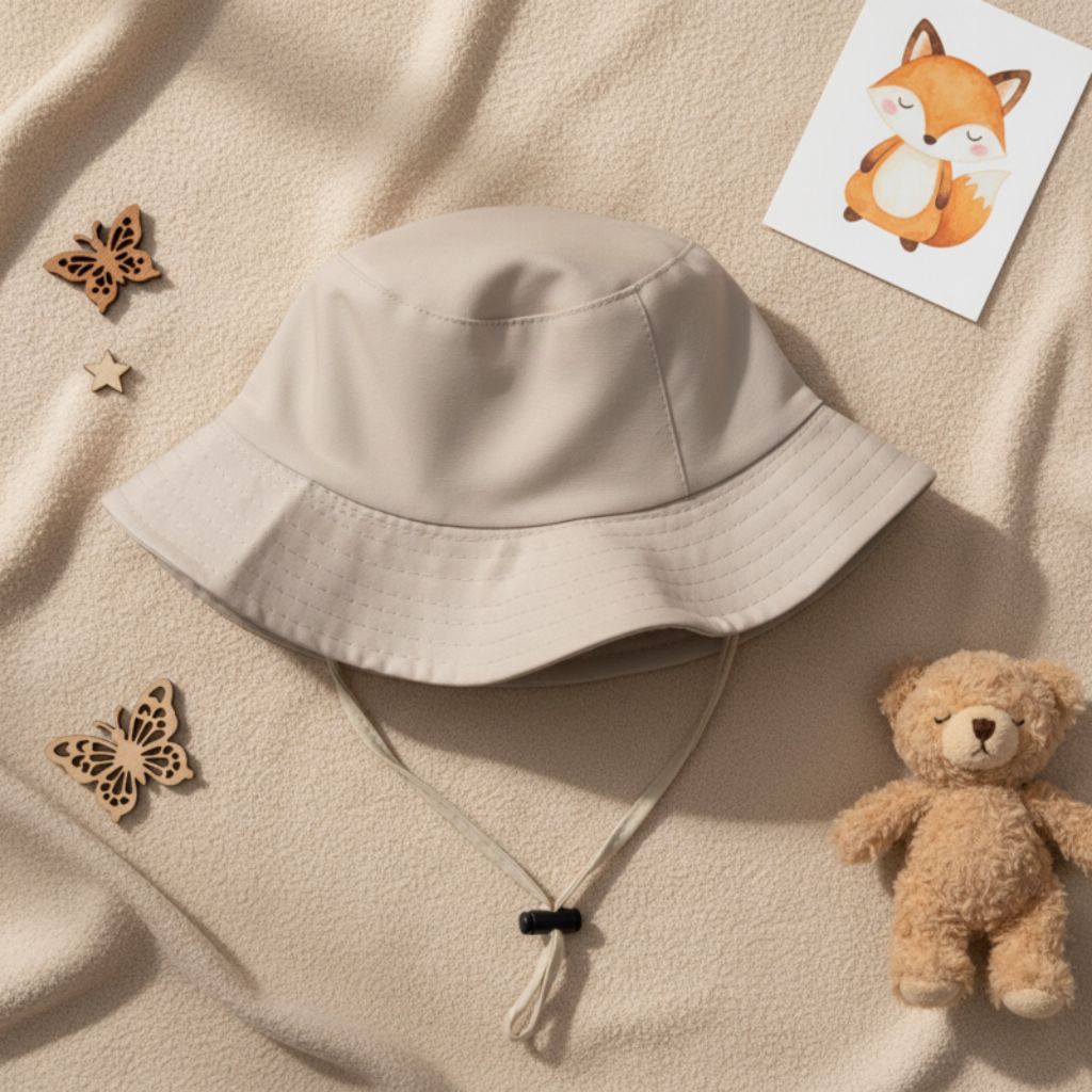 Topi Rimba Hat Bucket Anak Safari Polos