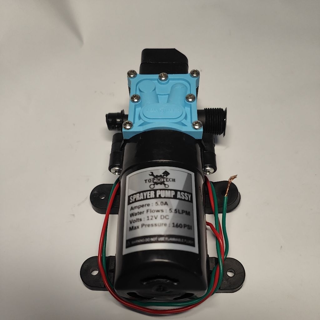 Pompa Sprayer Elektrik 12V 160 PSI 5.5 LPM – Sprayer Pump Assy
