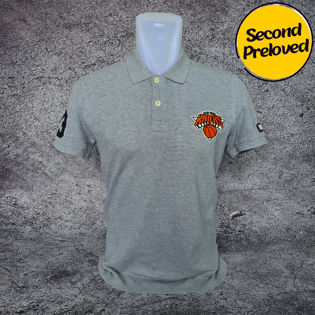 Baju Kaos Polo NBA - Size S / Lebar 48 cm - Original - Second
