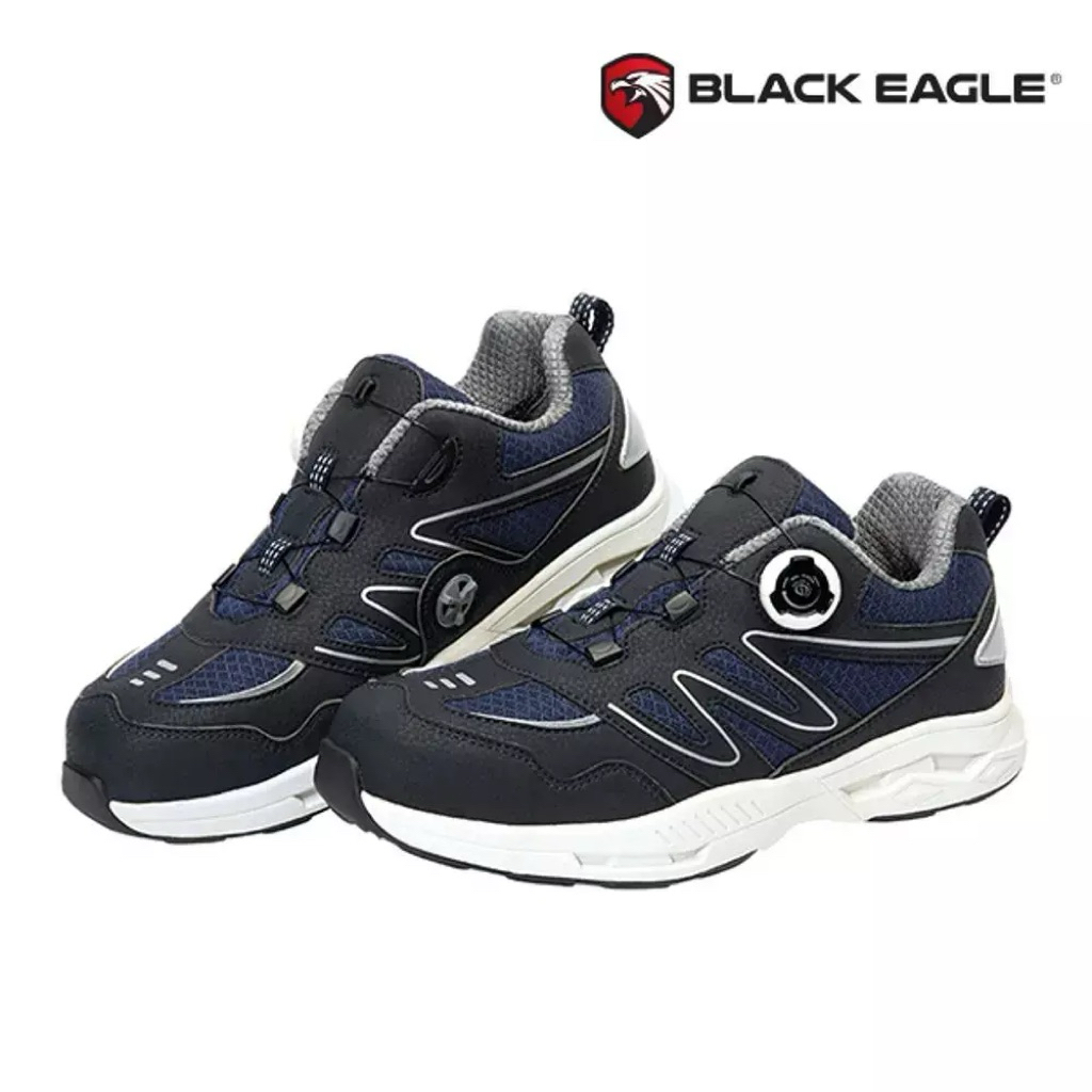 Sepatu Safety BLACK EAGLE VC-36 BLACK Steel Toe Shoes Original