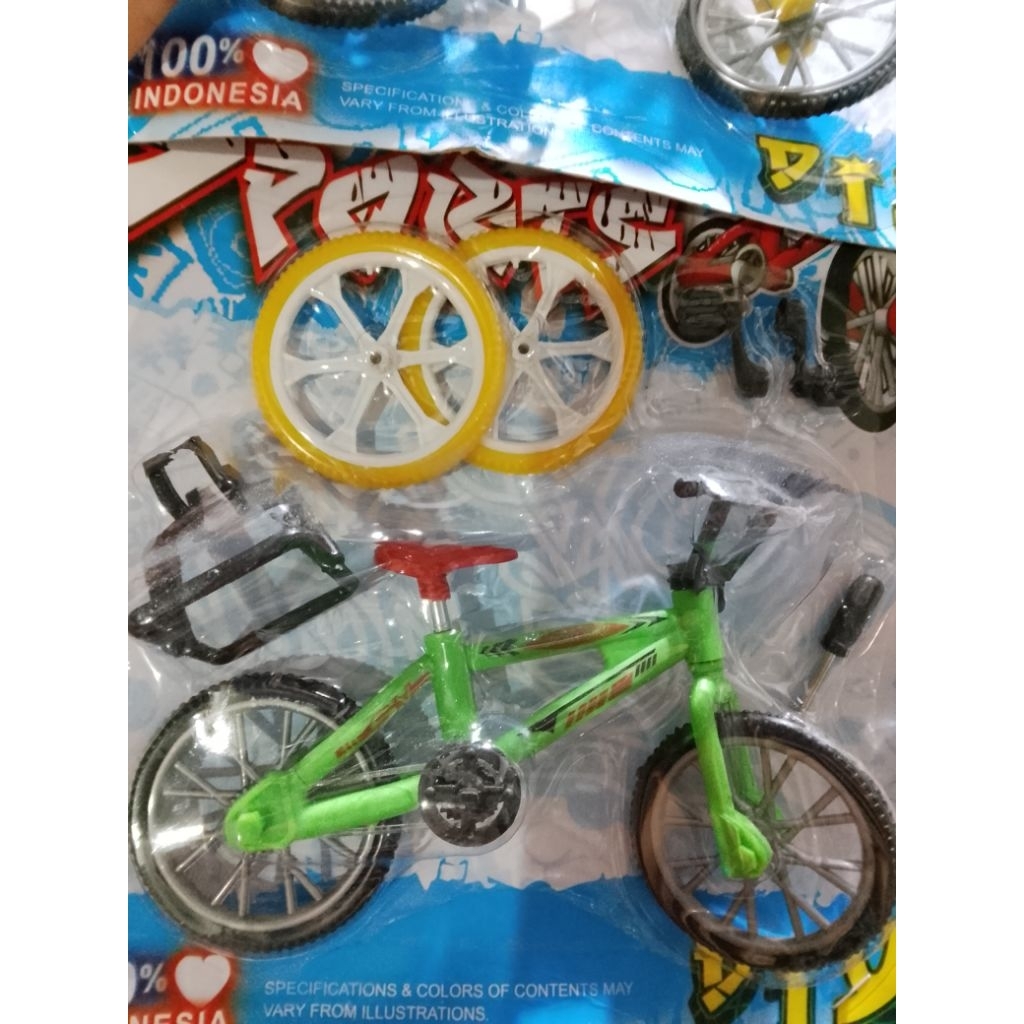 1 set mainan sepeda bmx/miniatur sepeda bmx