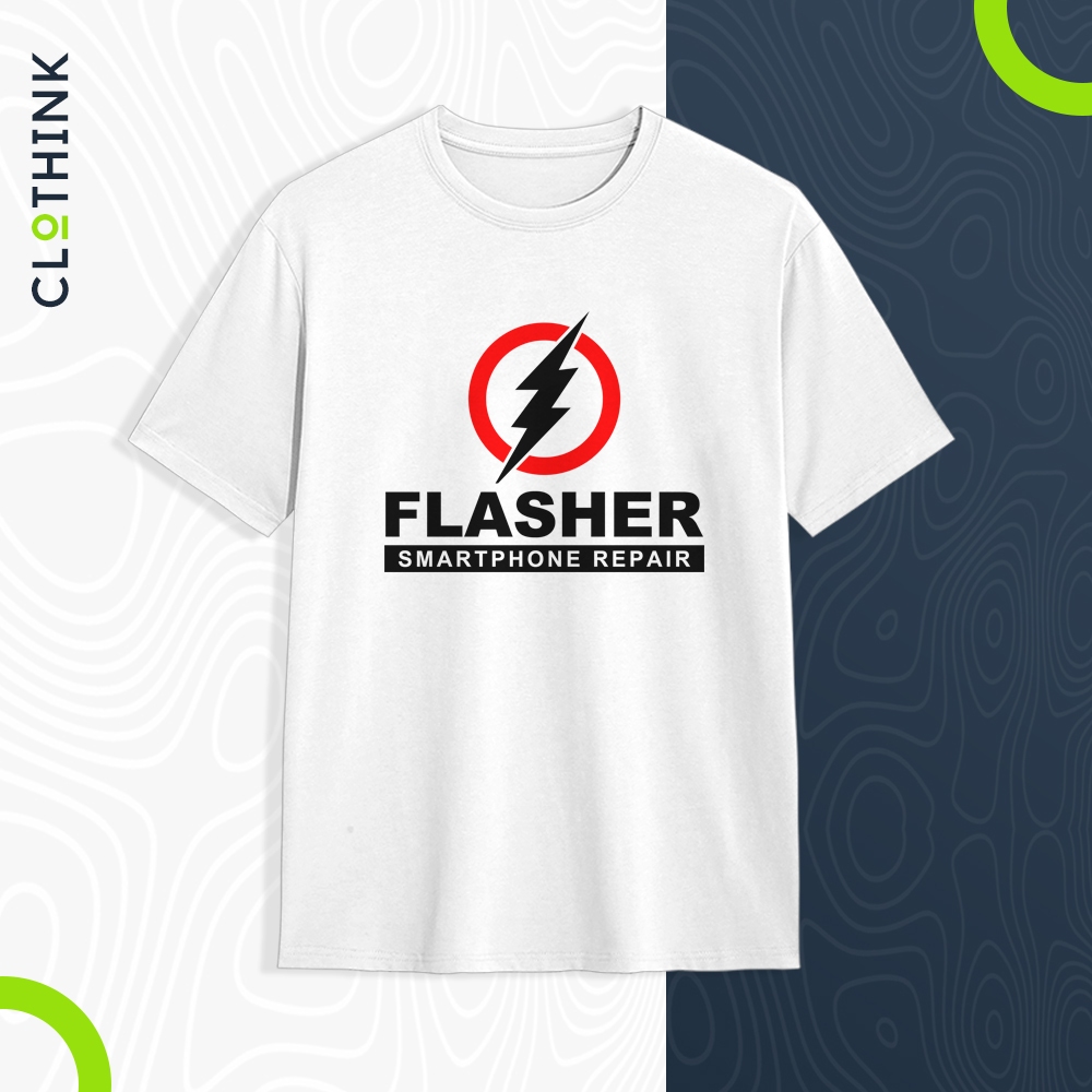 Kaos Flasher teknisi Ponsel kaos service hp
