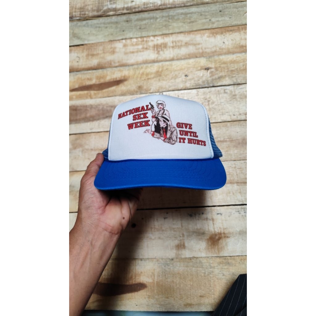topi trucker vintage