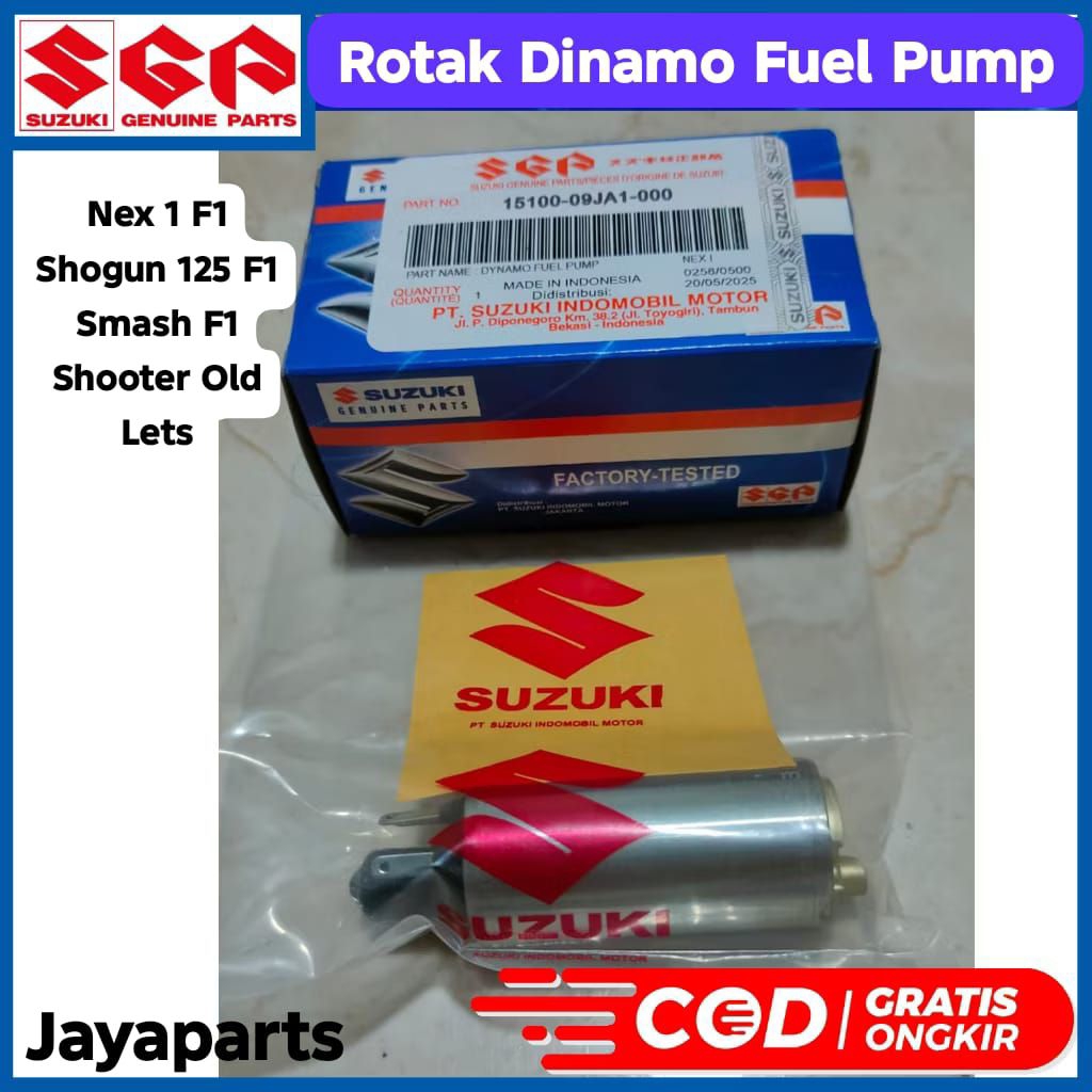 ROTAK DINAMO FUEL PUMP SUZUKI NEX FI LAMA SHOGUN 125 FI SMASH FI SHOOTER LETS OLD 3 SOKET