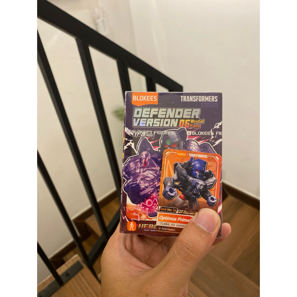 Blokees Transformers GDV 06 Optimus Primal Secret