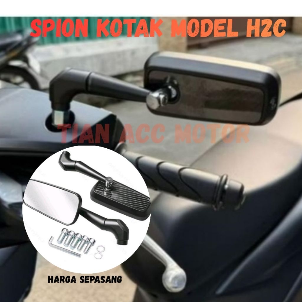 CBD spion kotak model H2C pnp ADV 160 PCX 160 NMAX XMAX SCOOPY VARIO 160 VARIO 125 DLL