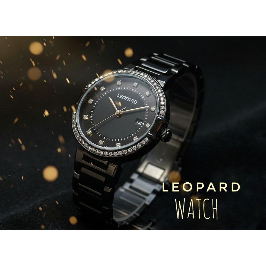 jam tangan wanita preloved LEOPARD