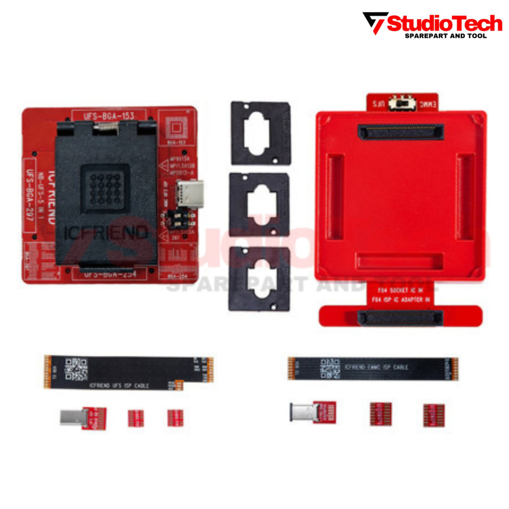 SOCKET F64 IC FRIEND UFS 5 IN 1 MiPi F64 ISP Adapter Board UFS + ISP Cable