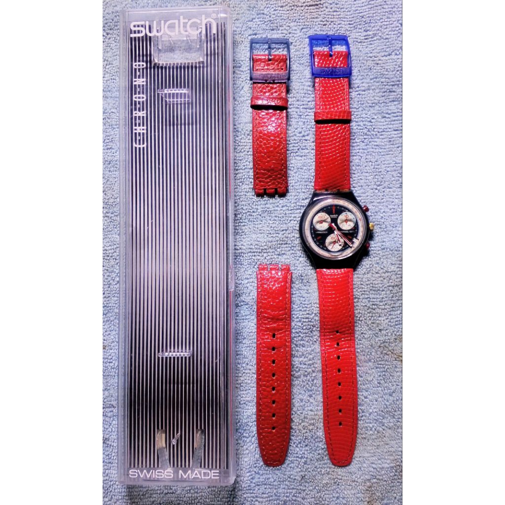 Swatch chrono rallye