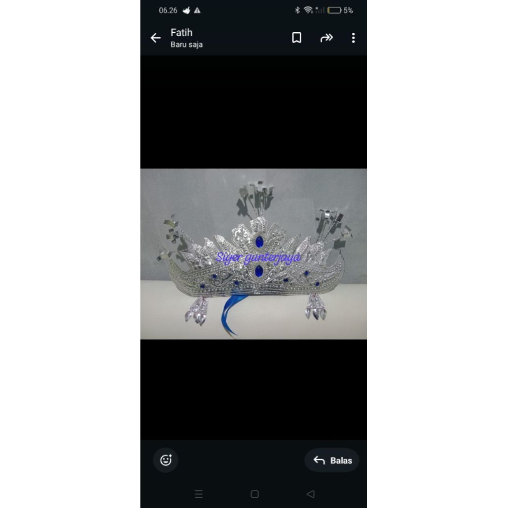 siger Lampung#mahkota adat Lampung#siger Lampung siver