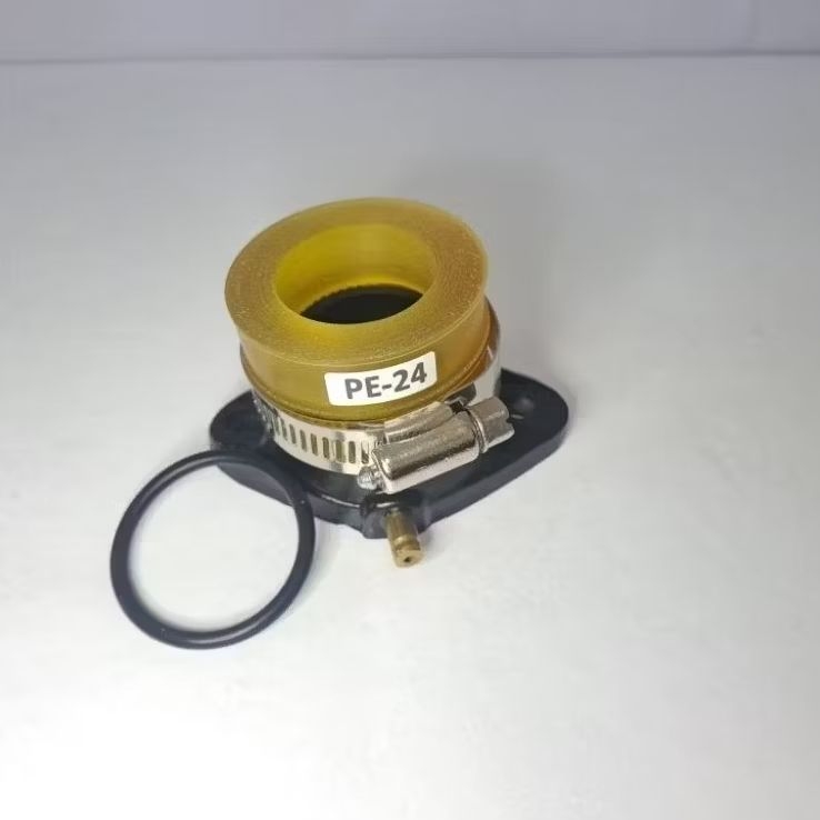 Manipol fu karbu Manifold Intake Satria FU 150 4 tak Black PE 24 26 28 30 32 34 38 40