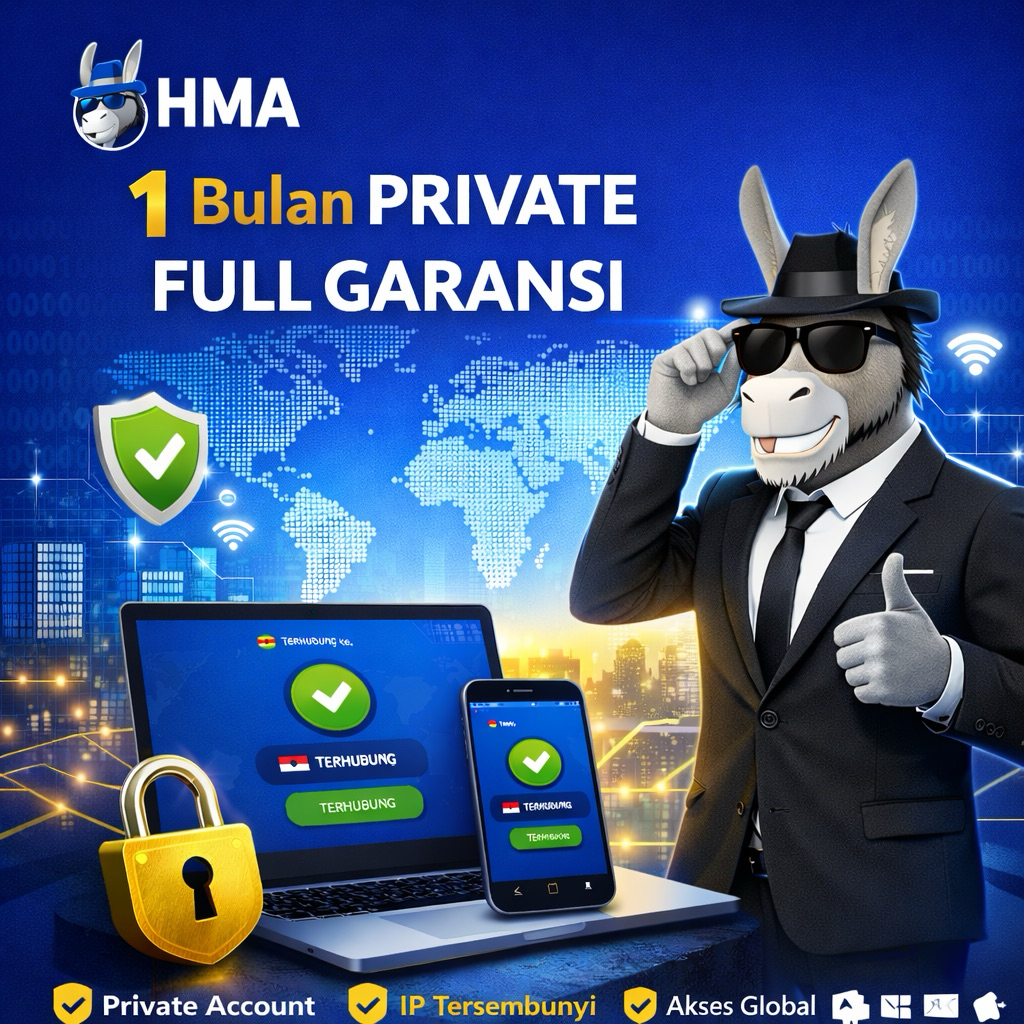 HMA Premium Bergaransi Vpn Sebelum Stok Habis
