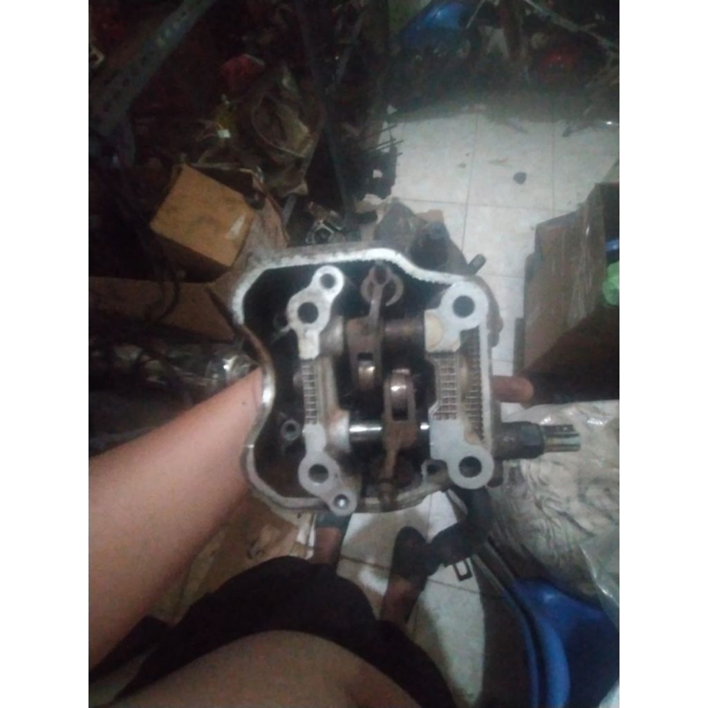 Blok Head Mio J Yamaha Original Copotan Mesin Normal
