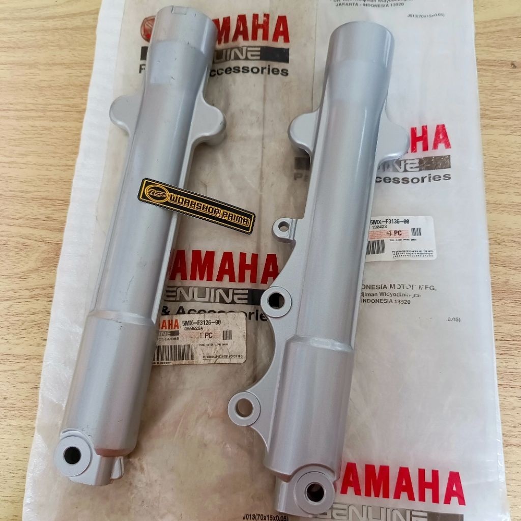 Bottom Shock 5MX Tabung Luar Sok Shock Depan Peredam Kejut Nupo Nouvo Lele Novo Z 2002 - 2007 Ori Yg