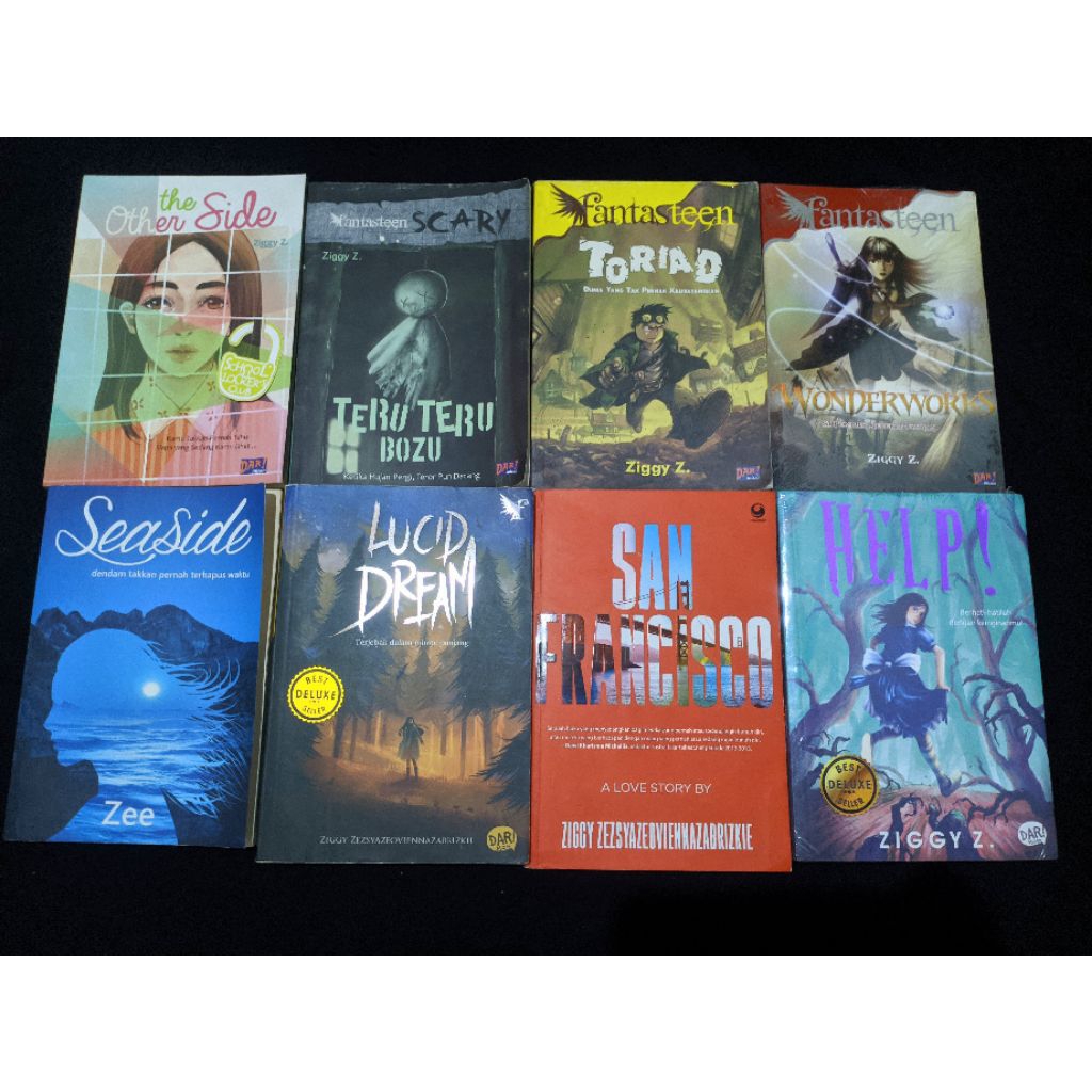 (New/Preloved) Buku Karya Ziggy Zezsyazeoviennazabrizkie