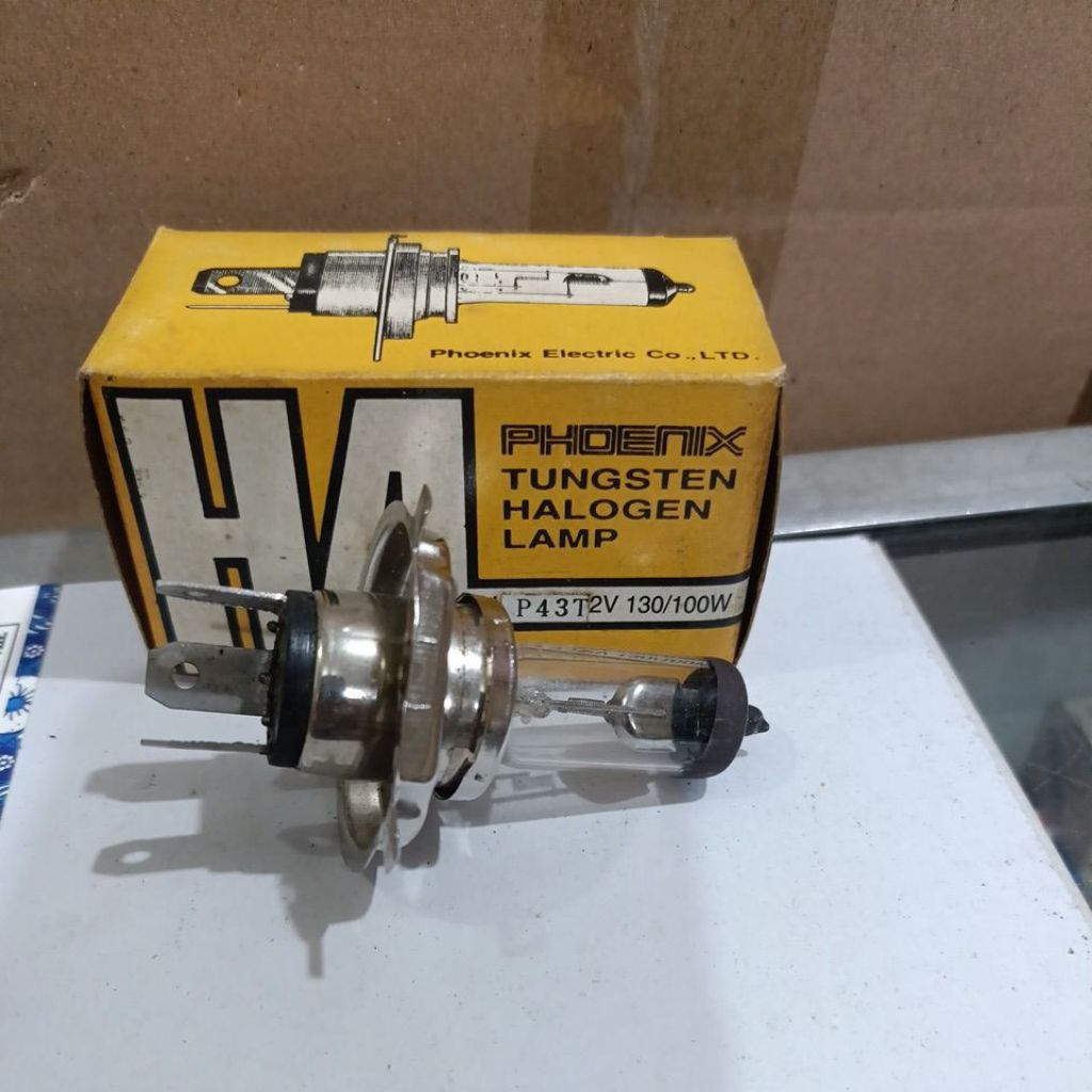 H4 PHOENIX LAMPU HALOGEN 12V 130/100W