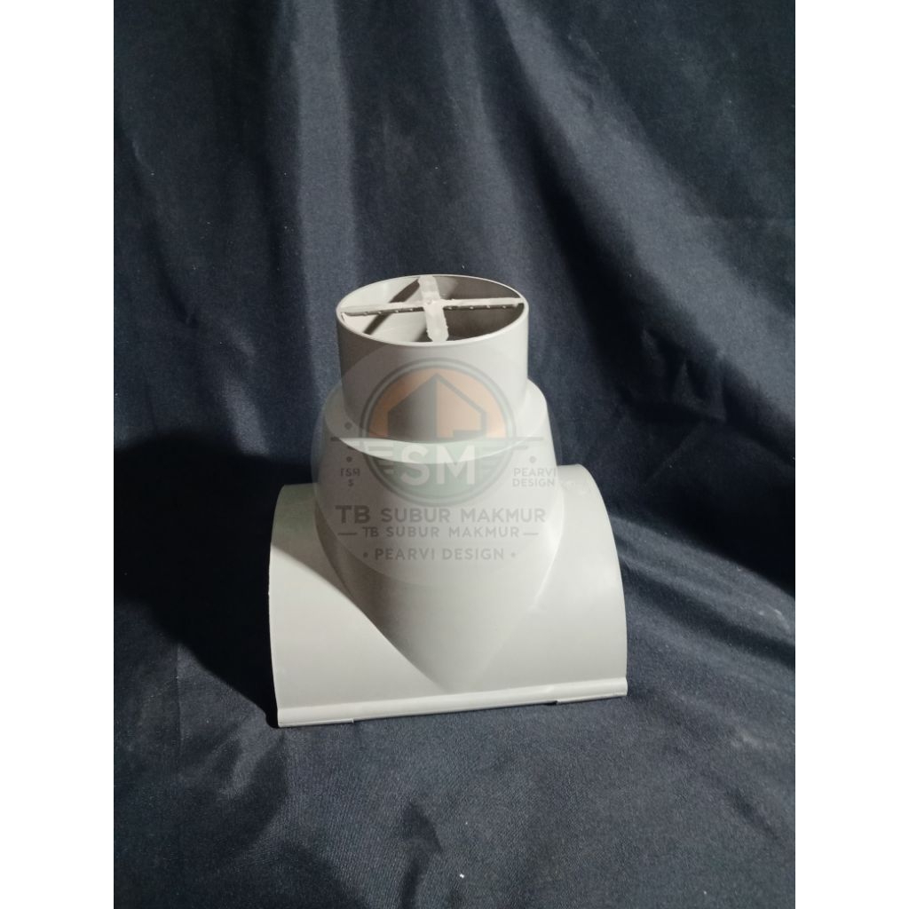 Corong Talang Alr Setengah Lingkaran PVC