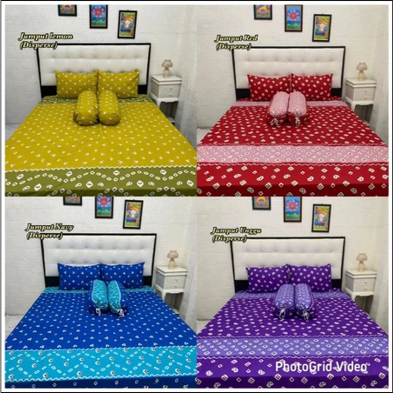 Sprei Batik Jadul Pekalongan – Bahan Halus, Adem UK 120x200, 160x200cm, 180x200cm