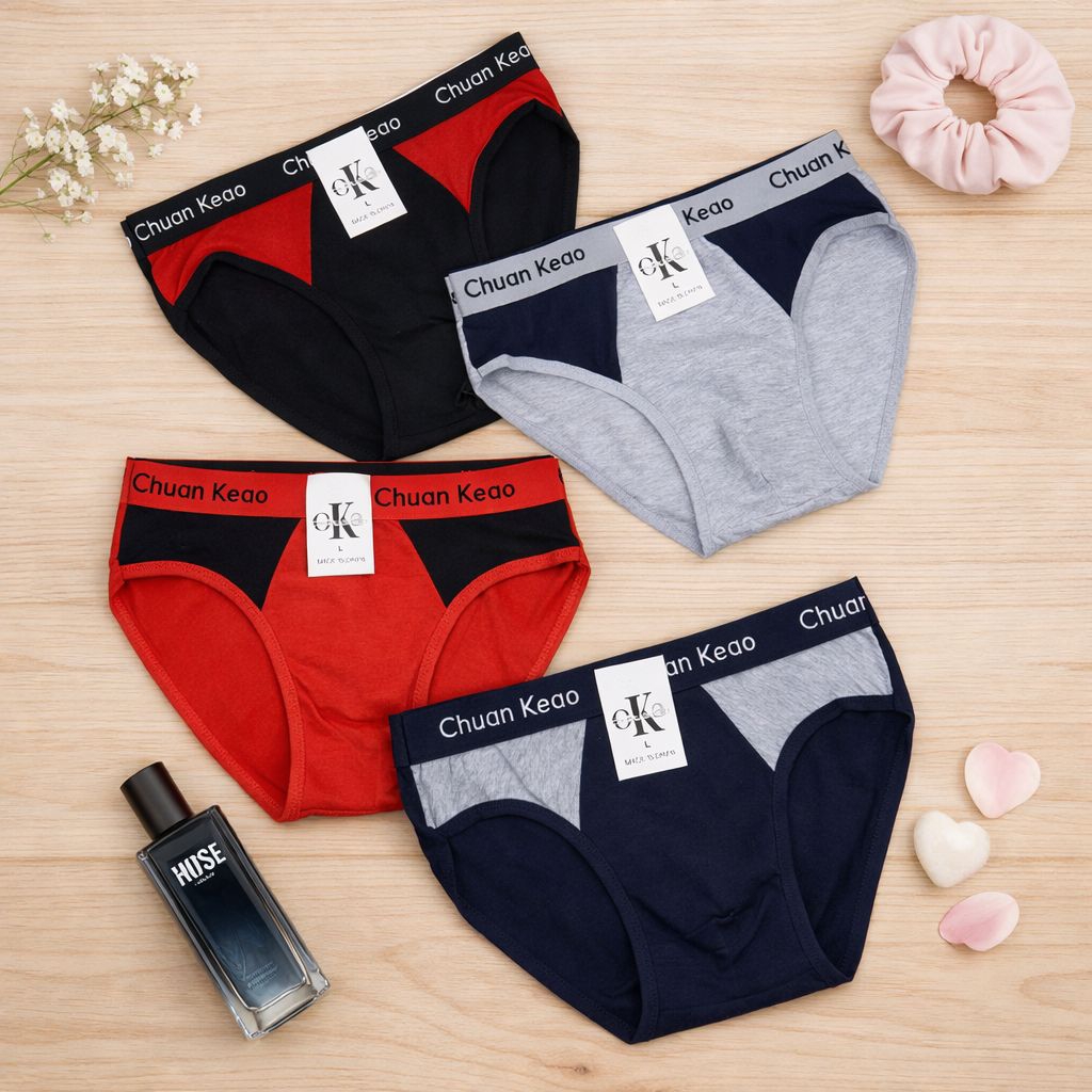 Celana Dalam Pria Chuan Kedo Fema Katun Lembut Ukuran Jumbo