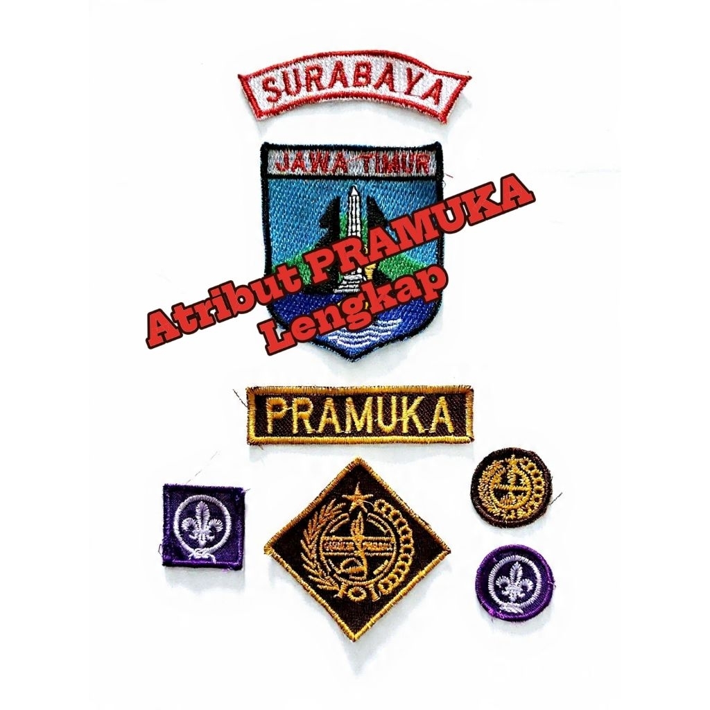 ATRIBUT PRAMUKA LENGKAP