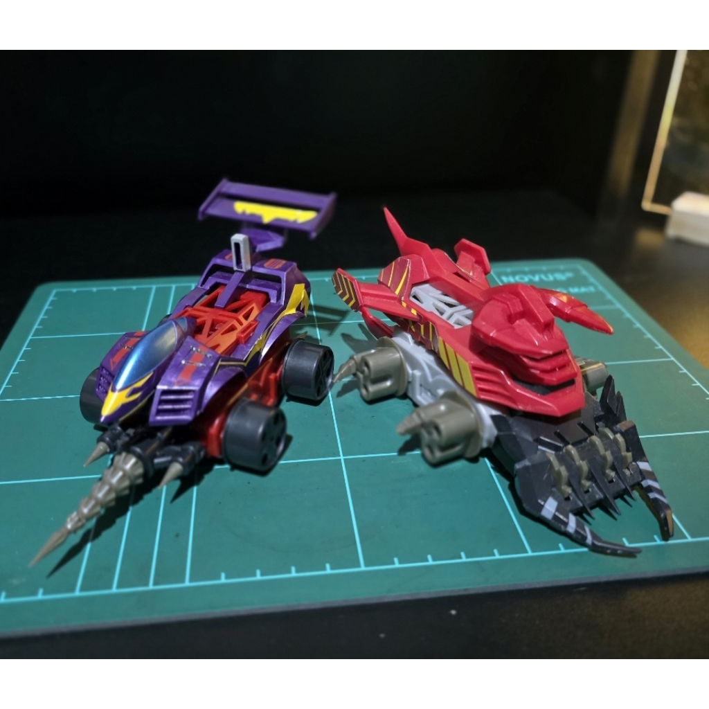 Crush Gear SMP (Shokugan Modeling Project) – Shooting Mirage & Raging Bull