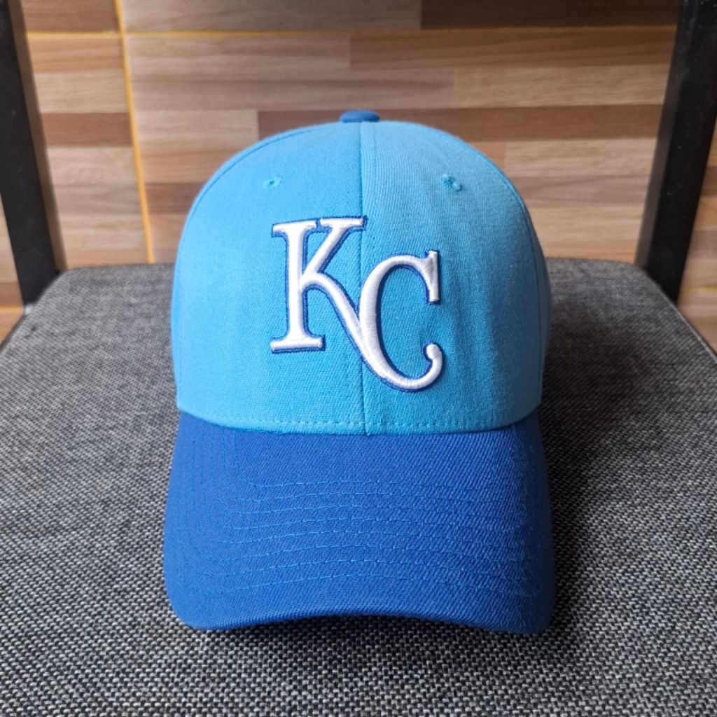 Topi MLB KC Kansas City 2 Tone Original Preloved Second Bekas