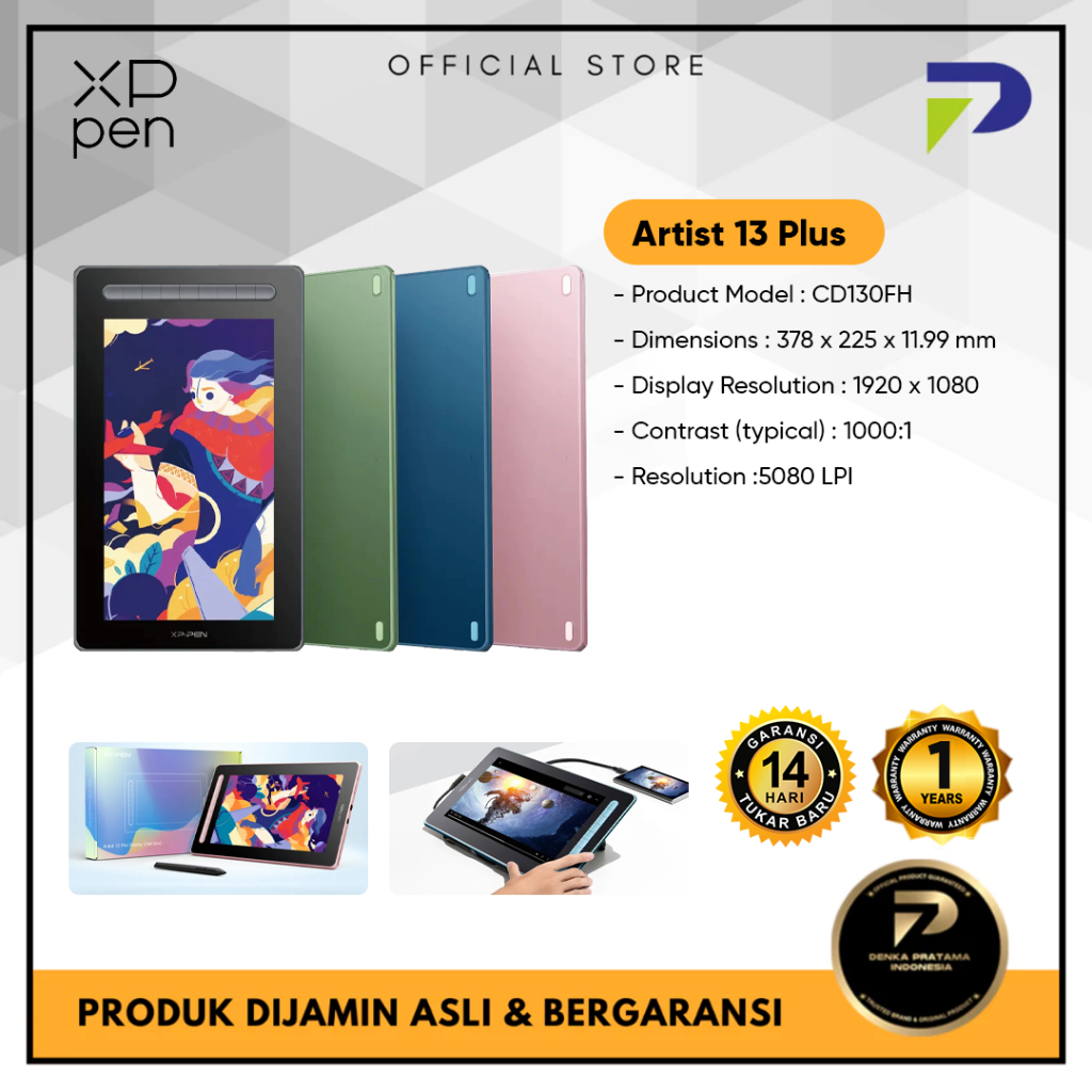 XPPen Artist 13 Plus Pen Display 2nd Gen Artist