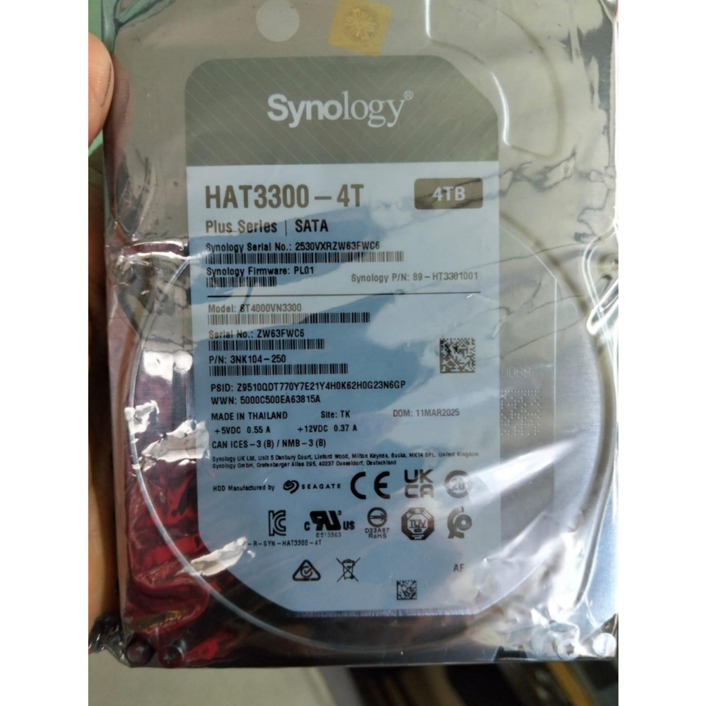 HHD SYNOLOGY HAT3300-4T 4TB