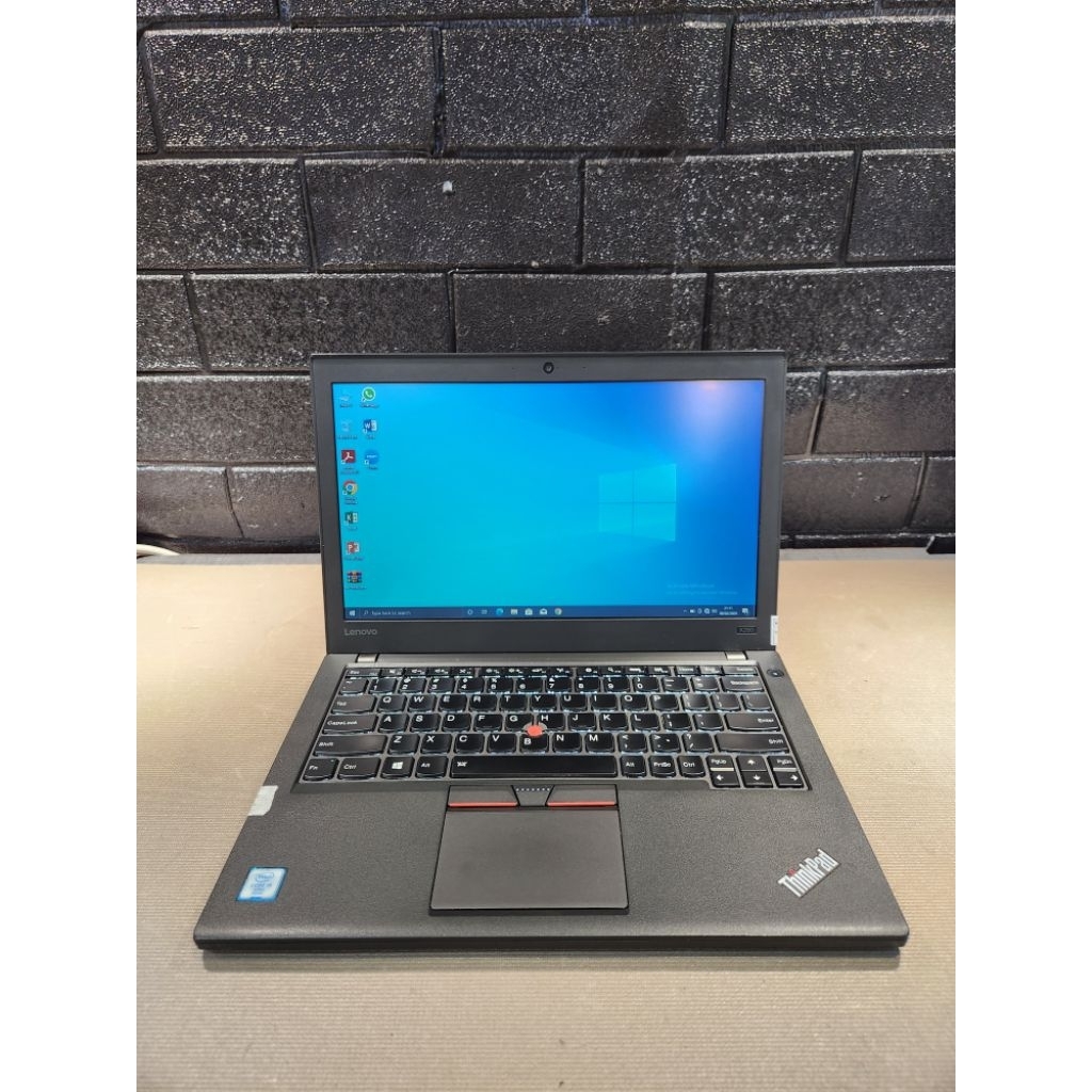 Laptop Lenovo Thinkpad X270 Core i5 7300u Ram 8GB Ssd 512GB Layar 12,5in Slim Mulus
