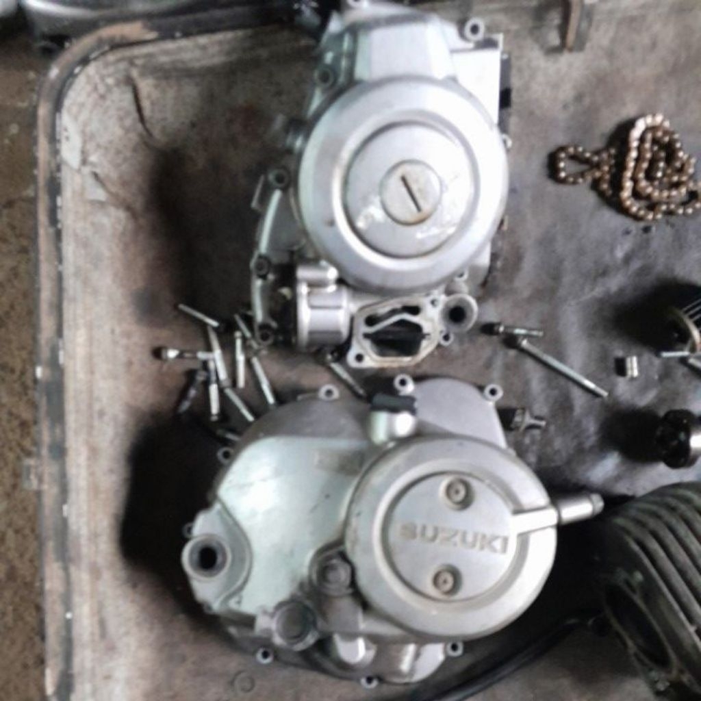 bak kopling dan bak magnit shogun 125 fl