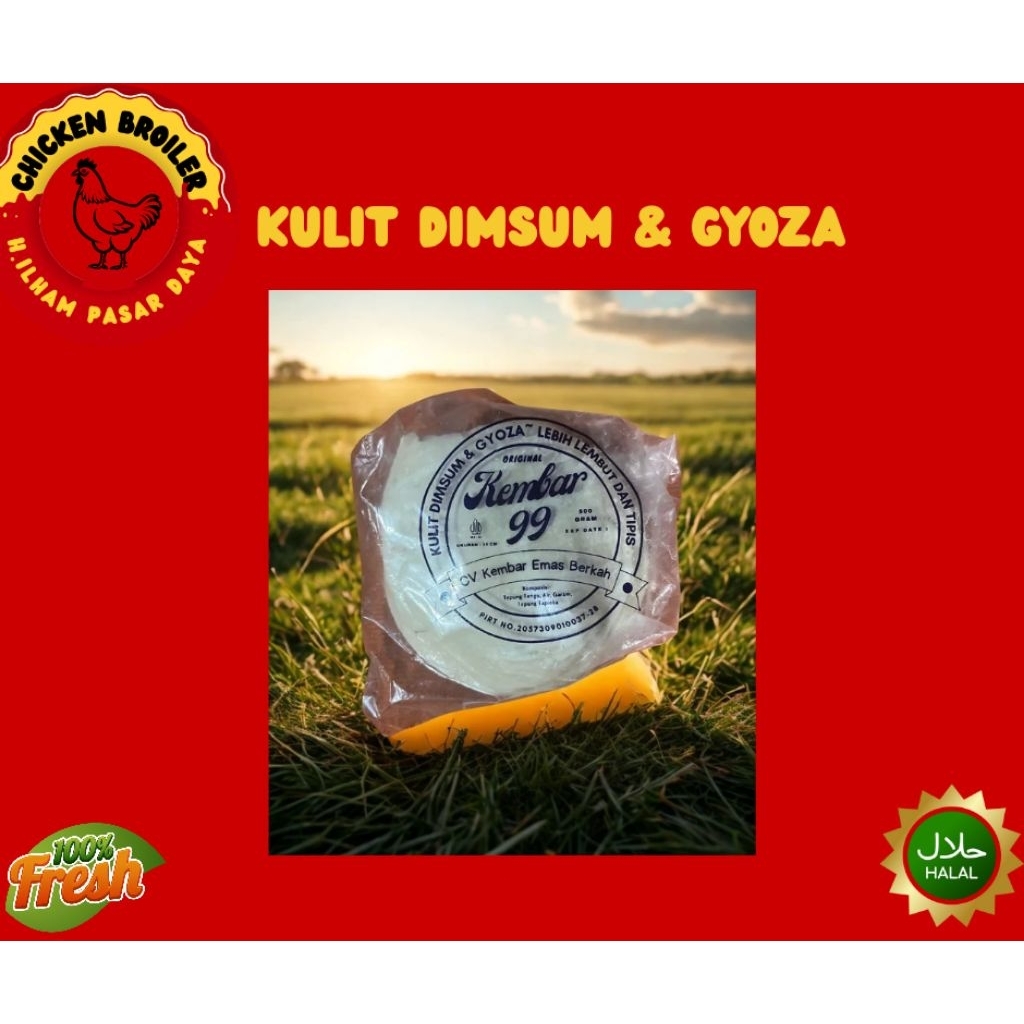 Kulit Dimsum Lembut dan Tipis