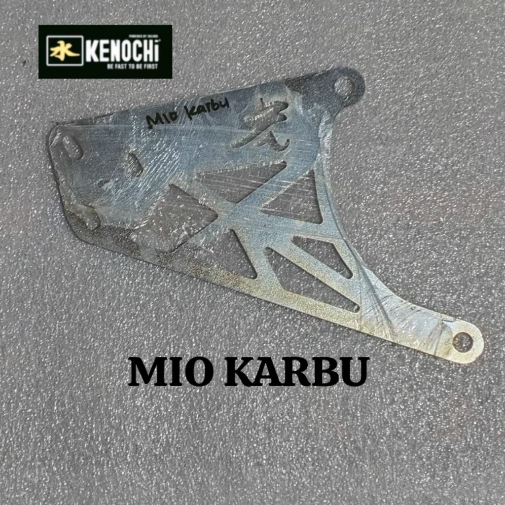 BRACKET BREKET PANGKON DUDUKAN KNALPOT STANDAR RACING KENOCHI K SERIES K1 K2 K3 MIO BEAT GENIO MIO M
